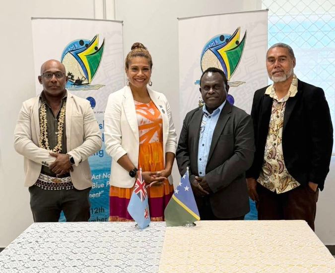 Solomon Islands and Fiji Strengthen Cooperation...